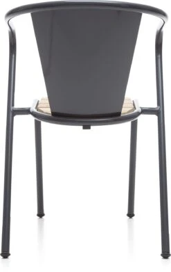 Stuhl Estoril, Holz, RAL 7024 Graphitgrau -Optimal Einrichtungs Geschäft stuhl estoril holz 3