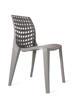 Stuhl Kwart, RAL 7036 Platingrau