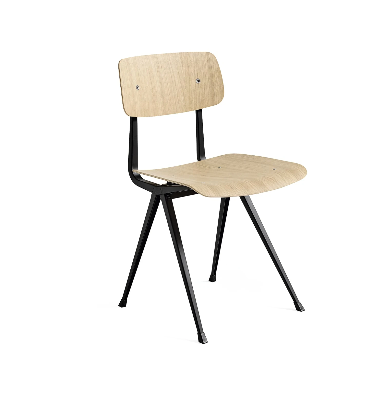 Hay Stuhl Result, Schwarz / Eiche 1 Hay Stuhl Result, Schwarz / Eiche