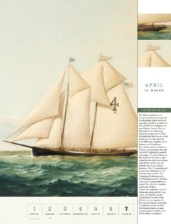 Thorbecke Schiffe- Und Seefahrt-Kalender 2024 -Optimal Einrichtungs Geschäft thorbecke schiffe seefahrt kalender 2024 3