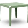 Tisch Bended Table 90, RAL 6021 Blassgrün