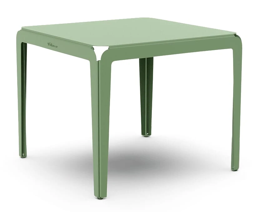 Tisch Bended Table 90, RAL 6021 Blassgrün 1 Tisch Bended Table 90, RAL 6021 Blassgrün