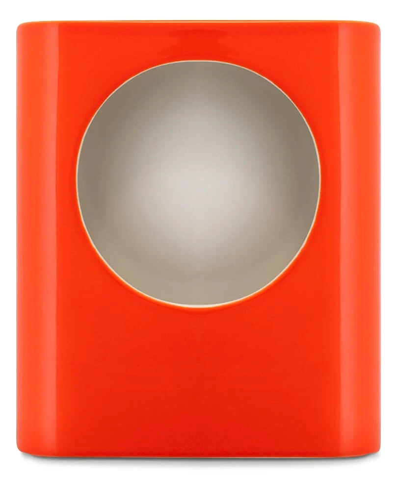 Tischleuchte Signal, Klein, Rotorange, Glänzend 1 Tischleuchte Signal, Klein, Rotorange, Glänzend