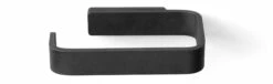 Menu Toilettenpapierhalter Norm, RAL 9005 Tiefschwarz