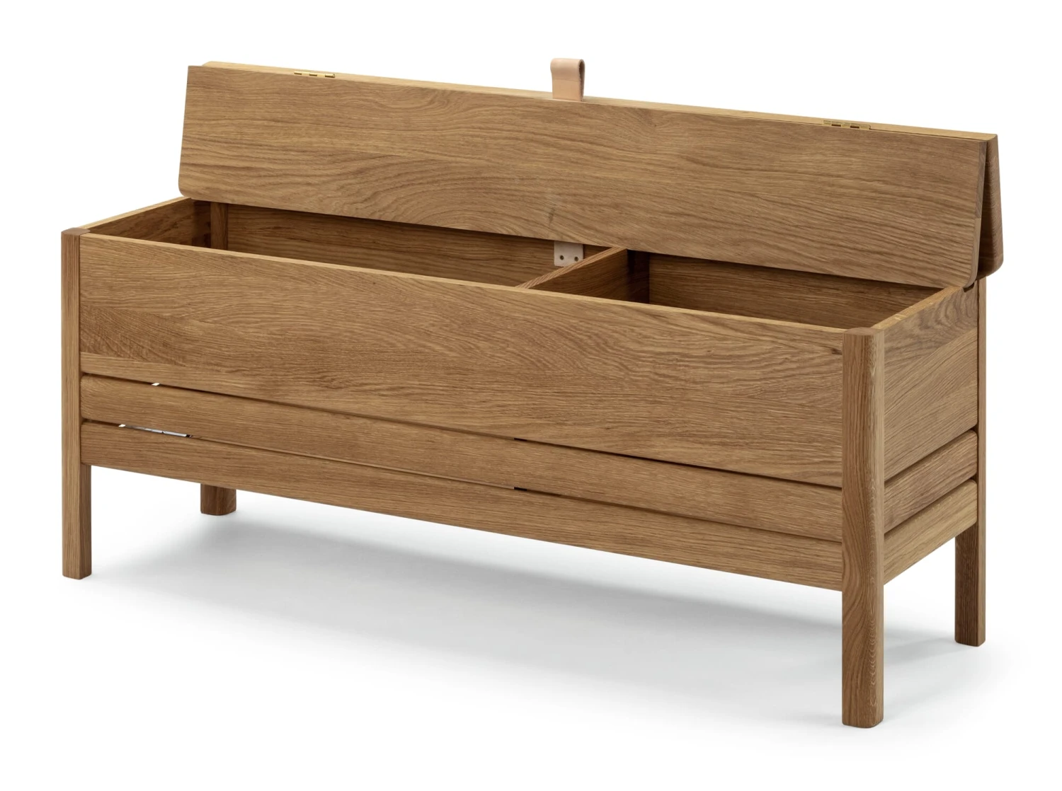 Truhenbank Eichenholz 3 Truhenbank Eichenholz – Bild 3