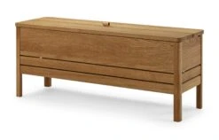 Truhenbank Eichenholz
