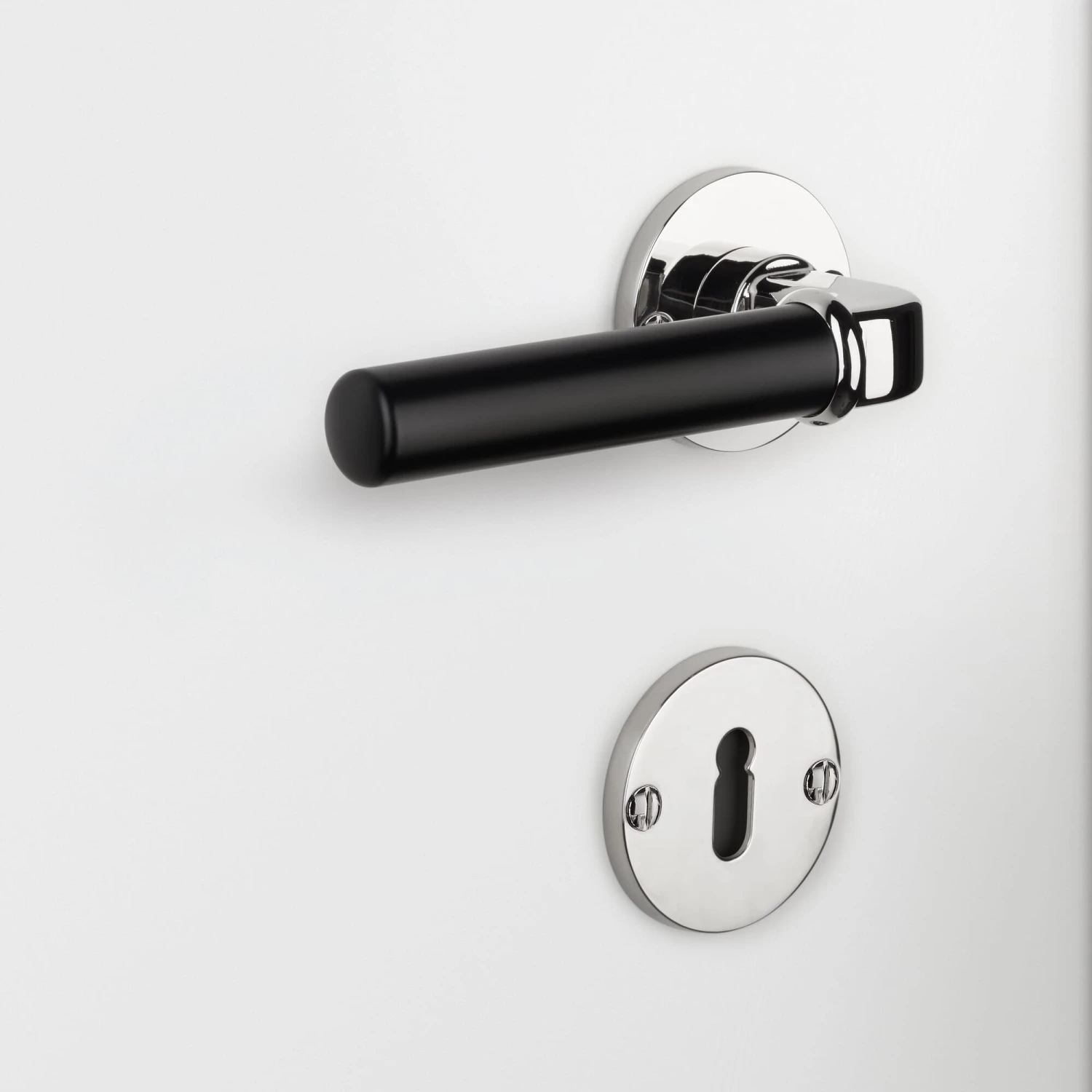 Türdrücker Zinkdruckguss Schwarz Lackiert 3 Türdrücker Zinkdruckguss Schwarz Lackiert – Bild 3