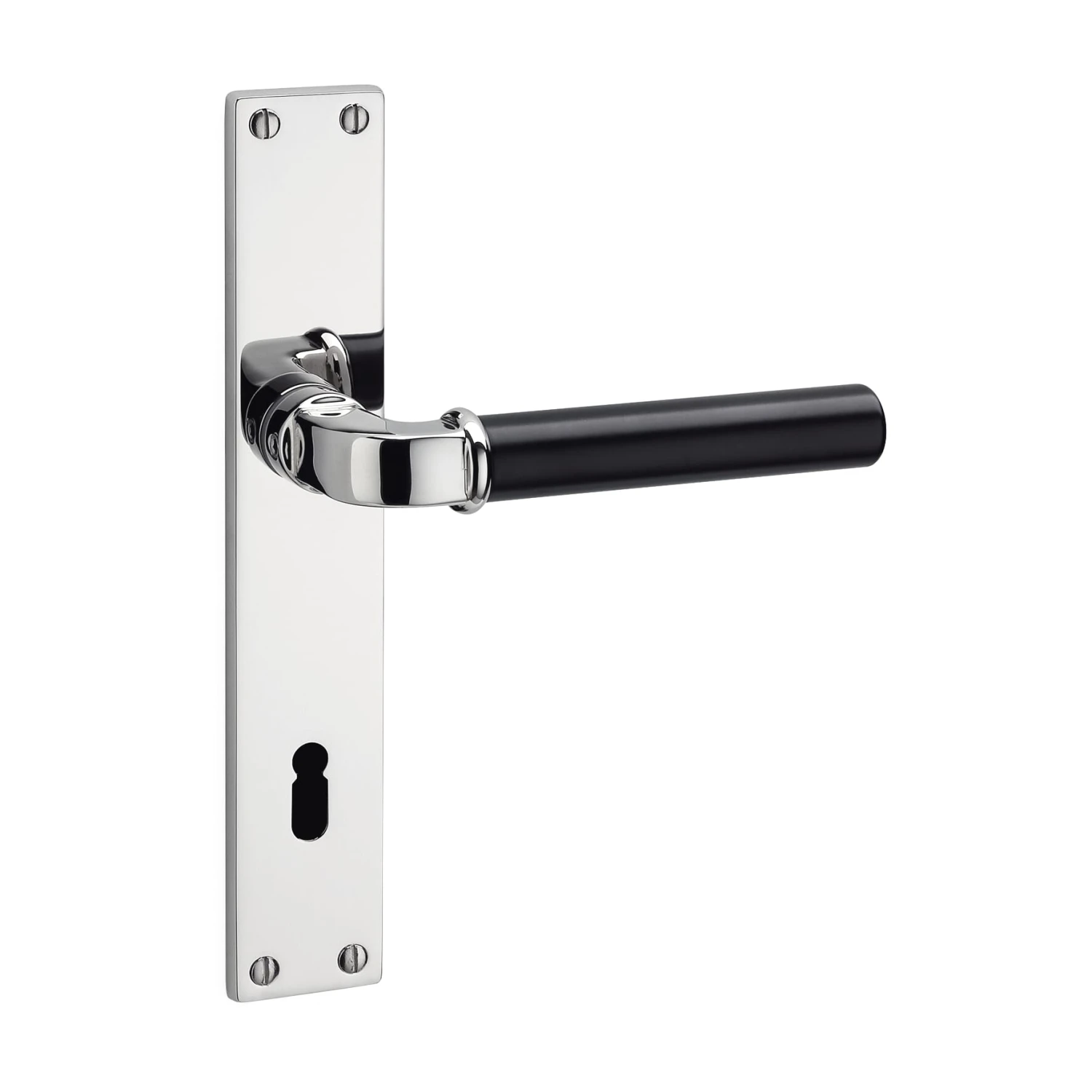 Türdrücker Zinkdruckguss Schwarz Lackiert 5 Türdrücker Zinkdruckguss Schwarz Lackiert – Bild 5