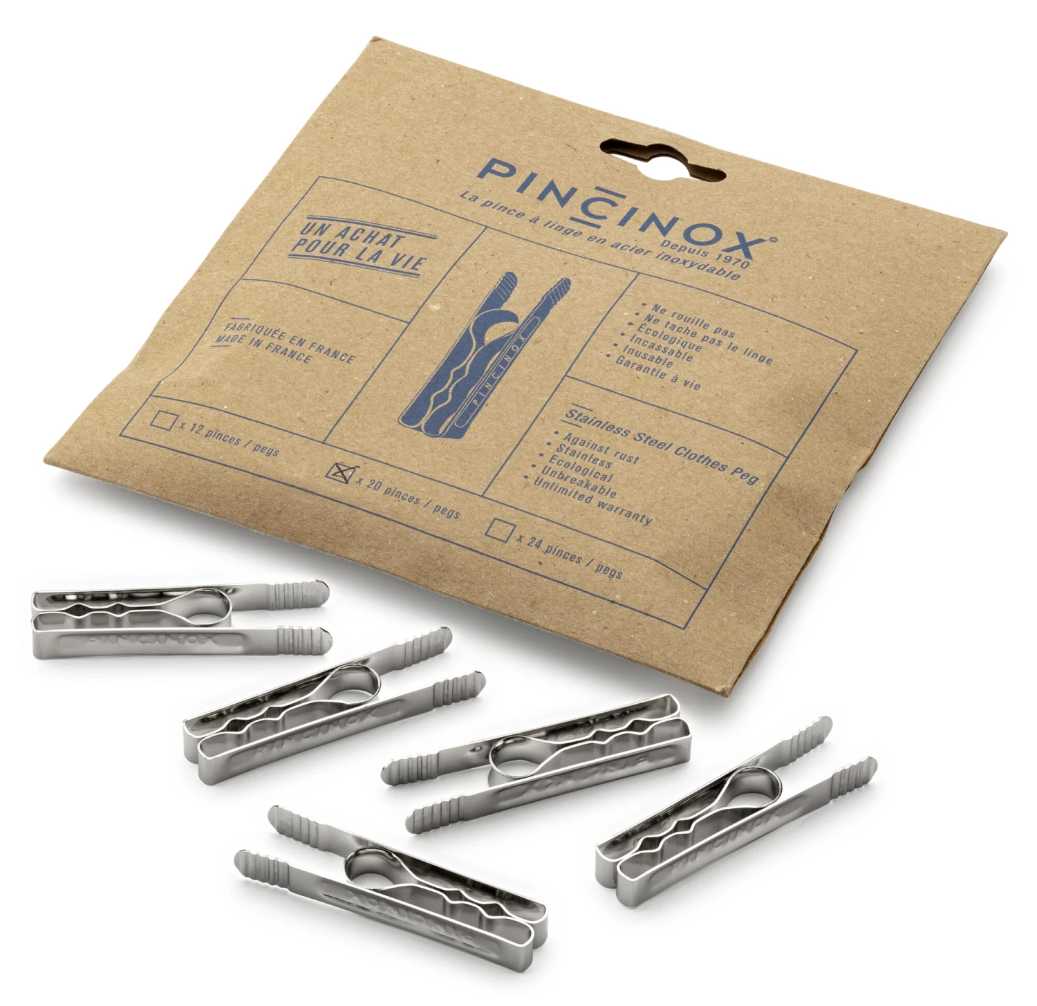 Wäscheklammern Edelstahl 2 Wäscheklammern Edelstahl – Bild 2