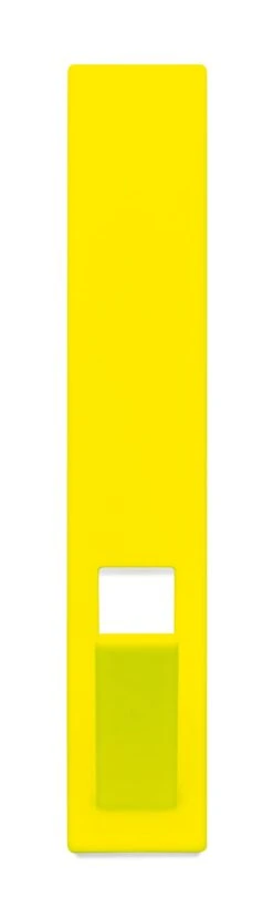 Wandhaken Line Und Dot, Eckig, Neongelb