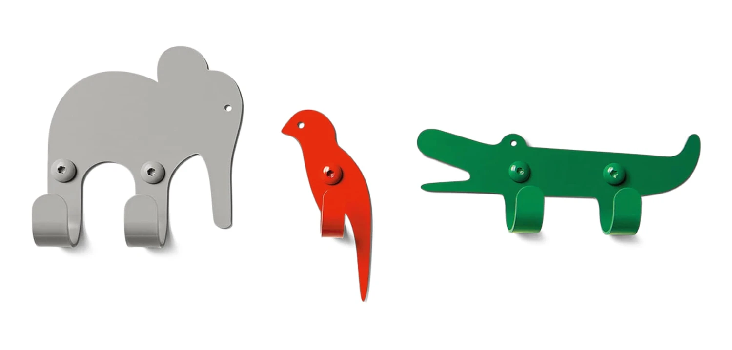 Wandhaken-Set Zoo, Jungle 1 Wandhaken-Set Zoo, Jungle