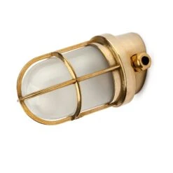 Wandleuchte Messingguss