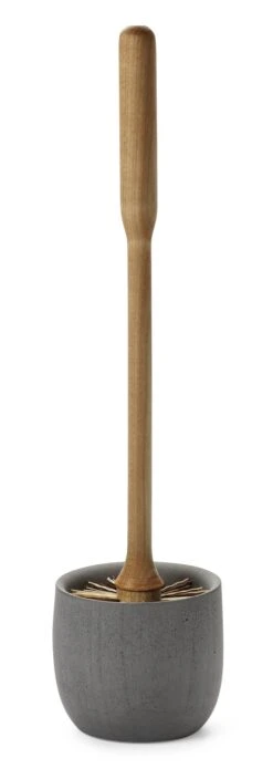 Iris Hantverk WC-Garnitur Beton Und Birkenholz