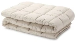 Wendeunterbett Seide-Wolle, 100 × 200 Cm