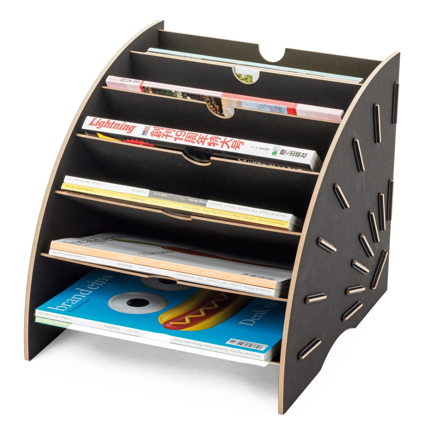 Werkhaus Papiersammler, Schwarz 2 Werkhaus Papiersammler, Schwarz – Bild 2