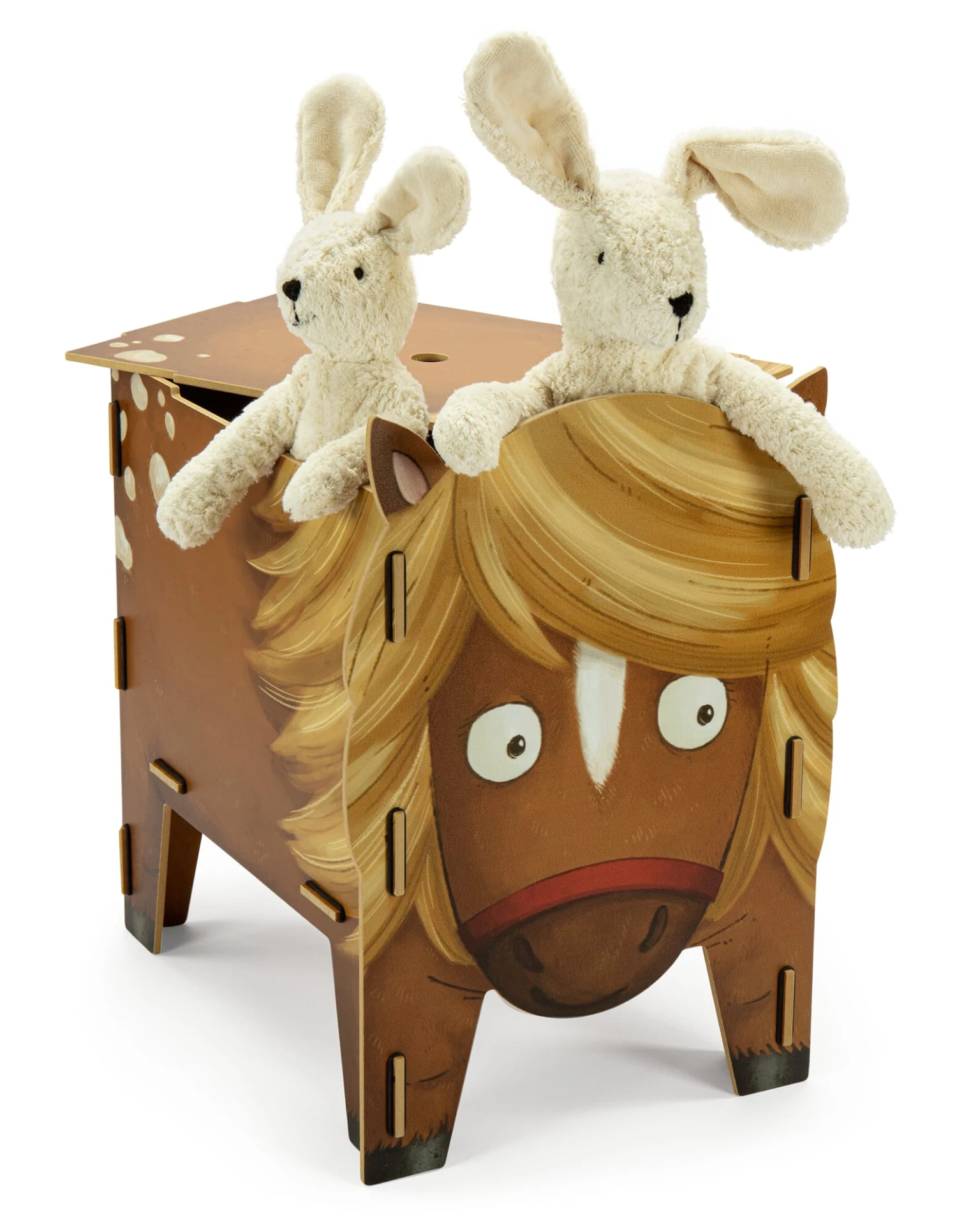 Werkhaus Truhenhocker, Pony 2 Werkhaus Truhenhocker, Pony – Bild 2