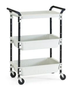 Werkzeugtrolley Toyo TWR4, Grauweiß