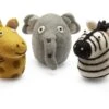 Wildtiere Safari Filz