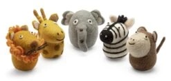 Wildtiere Safari Filz