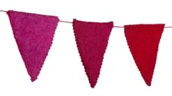 Wimpelkette Filz, Groß -Optimal Einrichtungs Geschäft wimpelkette filz 2