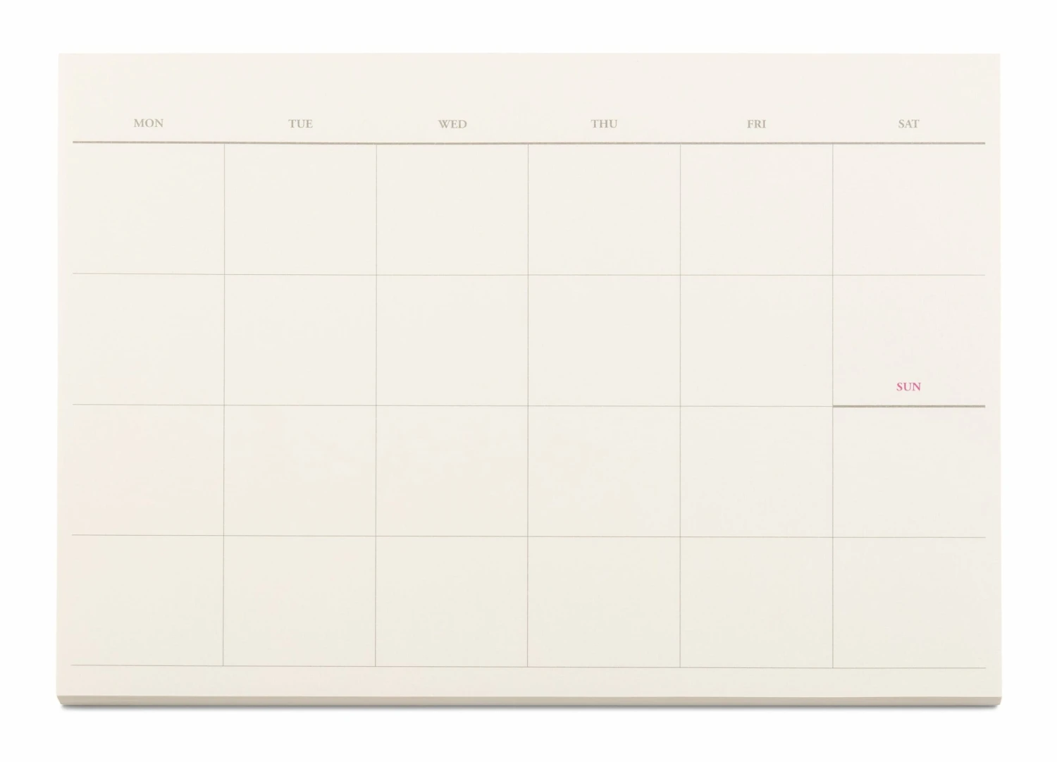 Wochenplaner A4 2 Wochenplaner A4 – Bild 2