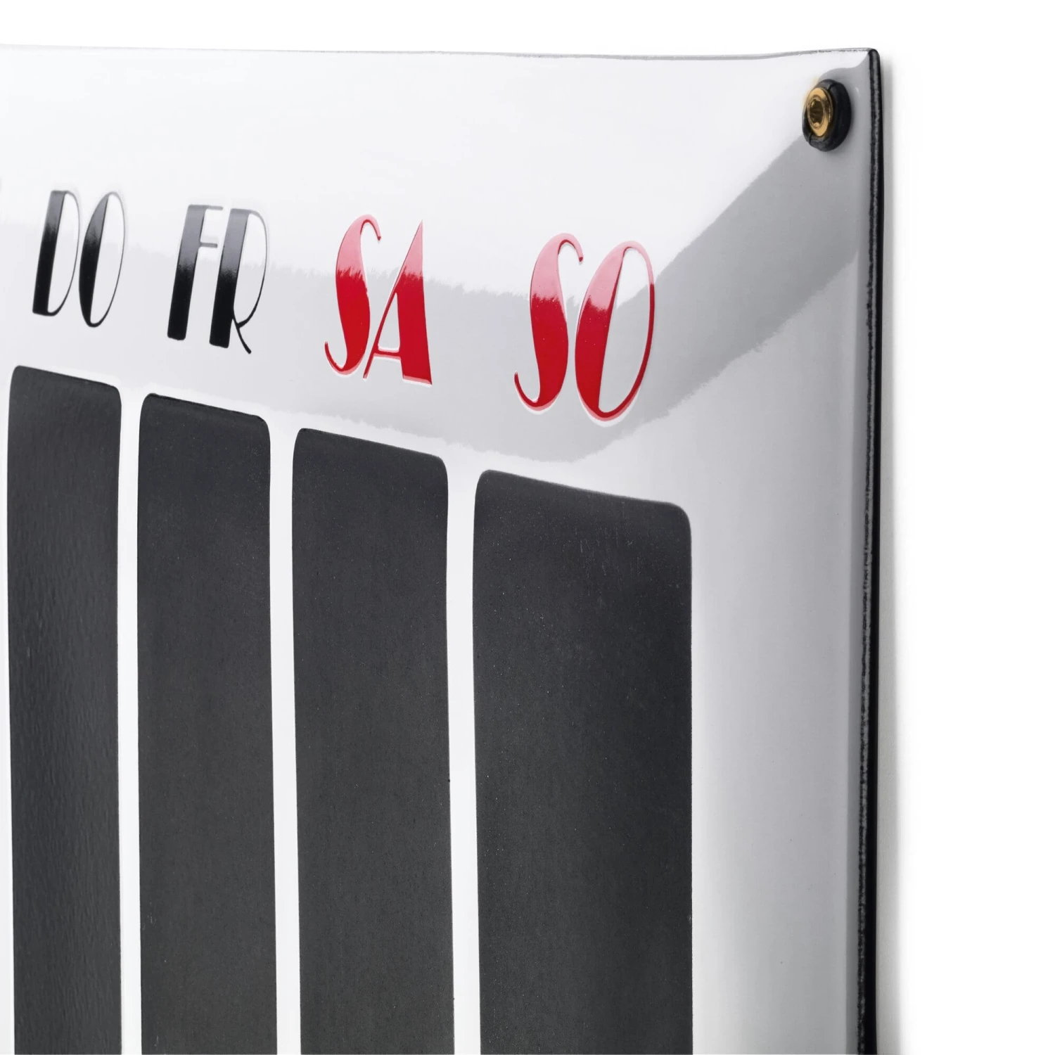 Wochenplaner Emaille 2 Wochenplaner Emaille – Bild 2