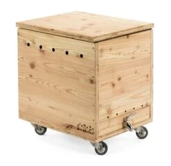 Wurmkiste Lärchenholz