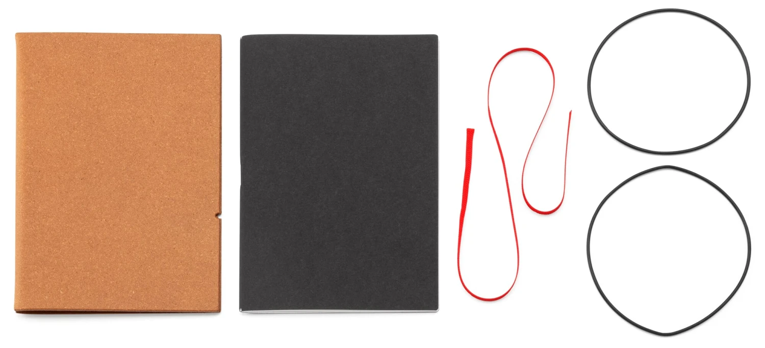 X17 Notizheft Lefa, Hellbraun, Blanko 2 X17 Notizheft Lefa, Hellbraun, Blanko – Bild 2