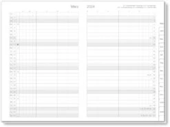X47 Monatskalender 2024, A6 7 X47 Monatskalender 2024, A6 -Optimal Einrichtungs Geschäft x47 monatskalender 2024 2
